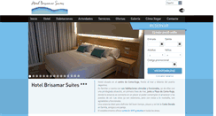 Desktop Screenshot of hotelbrisamarsuites.com